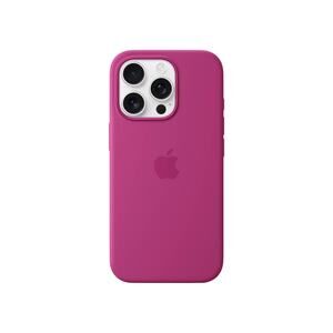 APPLE iPhone 16 Pro Silicone Case with MagSafe in Fuchsia